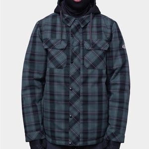 686 insulated snow boarding jacket
